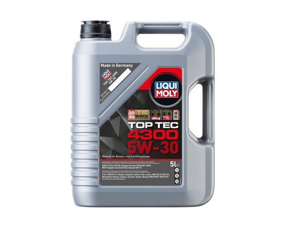 Huile moteur Liqui Moly réf 2324 — bidon d'huile pour vidange selon la préconisation du constructeur